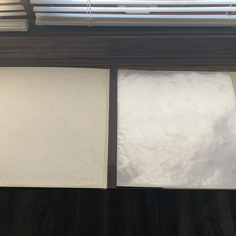 Plain 10 page scrapbook